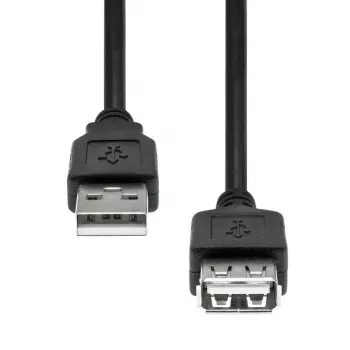 Prolunga USB ProXtend USB2AAF-0005 – 5 m, connettore maschio USB-A a connettore femmina USB-A, nero