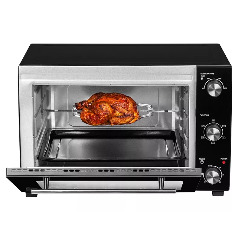 LAFE HeatMaster PIW-005 Forno elettrico, 48 L, 1800 W, ventilato, girarrosto