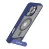 Custodia Torras Pstand Series per iPhone 16 Pro — blu, sottile, custodia protettiva leggera