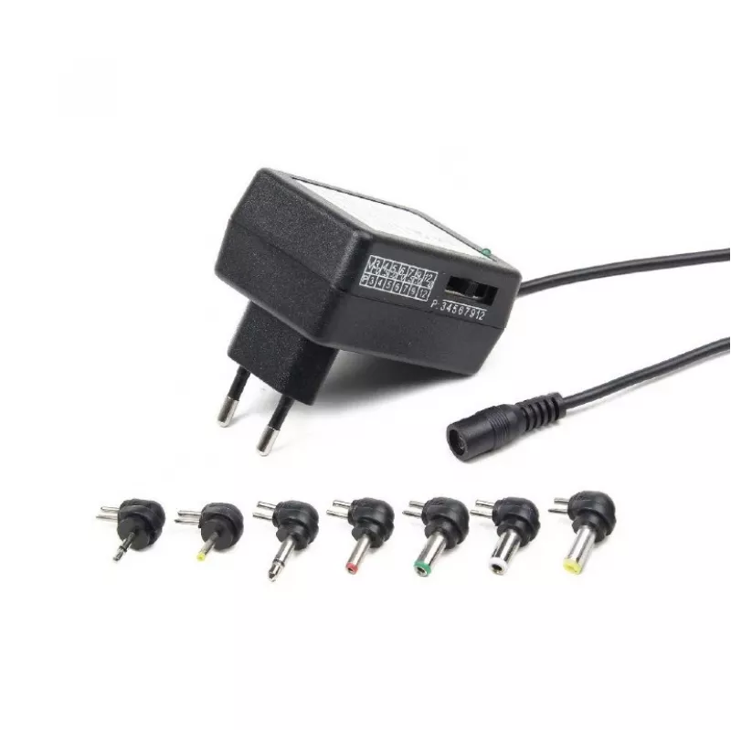 EnerGenie EG-MC-008 alimentatore/trasformatore per interni 12 W nero