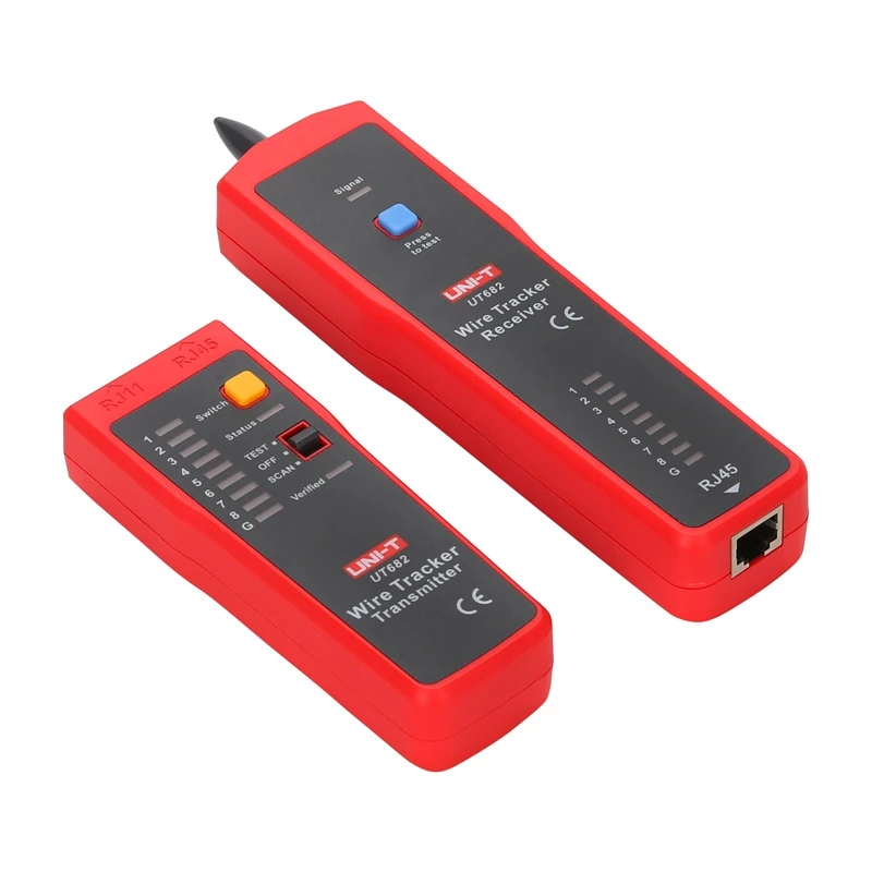 Rilevatore di coppia di cavi con tester RJ-45 UT-682