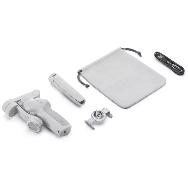 Gimbal DJI OM SE grigio Bluetooth incl. supporto per telefono custodia carico massimo 290 g