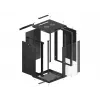 Armadio rack a parete LANBERG WF01-6618-10B, 18U, 600×600×907 mm, nero, 60 kg