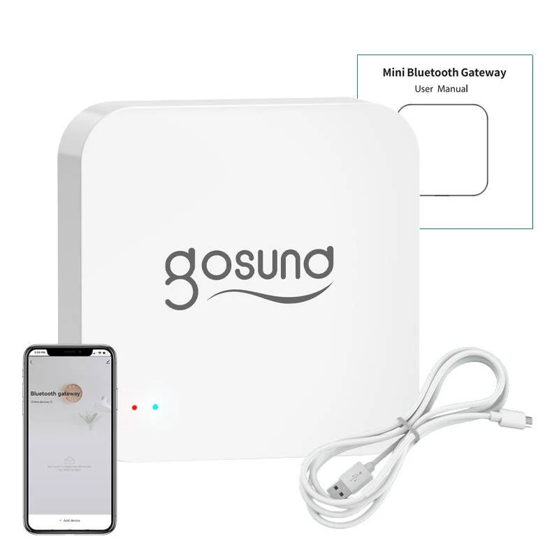 Gateway Gosund G2 — gateway mesh smart Bluetooth BLE Wi‑Fi con funzione allarme Tuya