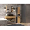 Topeshop NEL I ANT/ART mobile bagno grafite, rovere