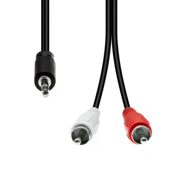 Cavo audio ProXtend M32XRCA-005 — 3 pin a 2×RCA, lunghezza 5 m