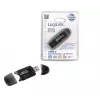 Lettore di schede LOGILINK CR0007 USB 2.0 per SD/MMC, nero, fino a 480 Mbit/s