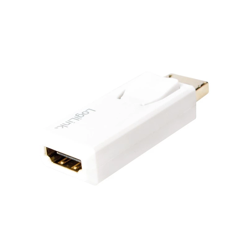 Adattatore di genere LogiLink CV0100 DisplayPort a HDMI bianco
