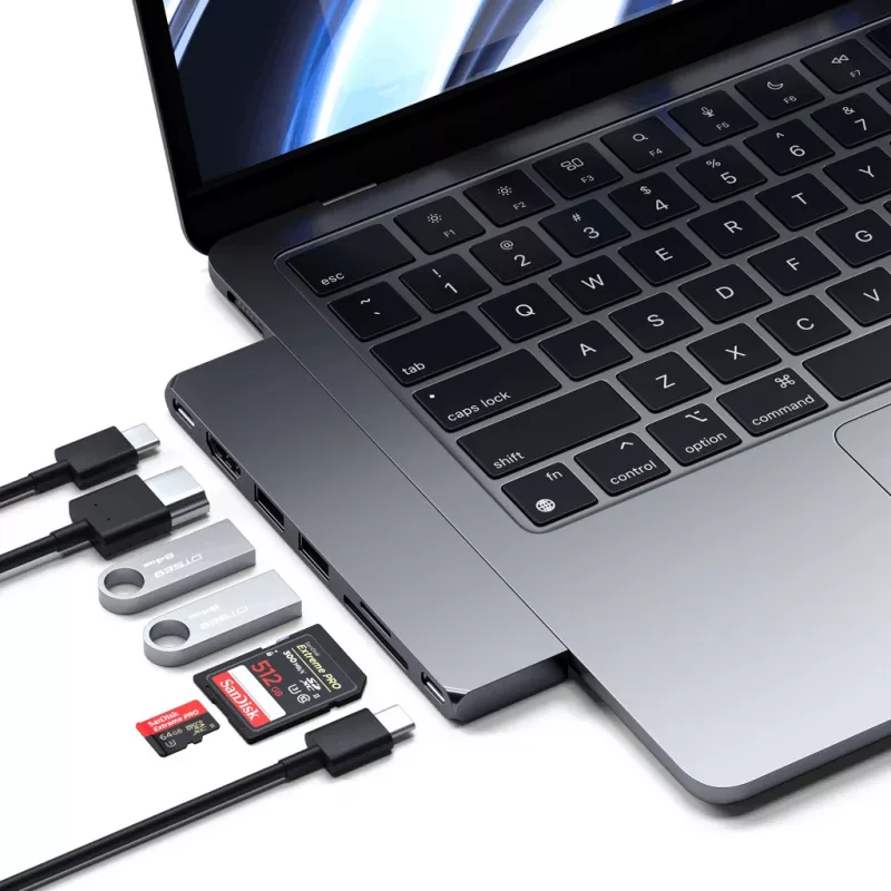 Satechi Type-C Pro Hub sottile - Space Gray