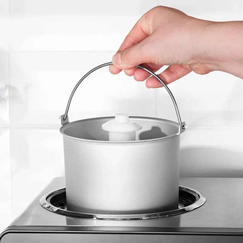 Gelatiera tradizionale Gastroback Design Advanced Control 1,5 L 150 W nero Satin steel