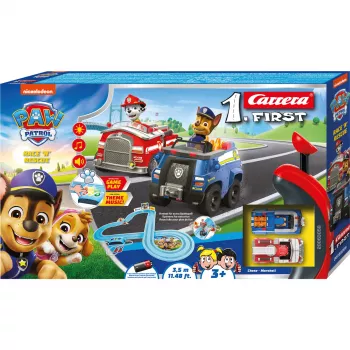 Pista CARRERA First Paw Patrol Race N Rescue 3,5 m – set pista slot car