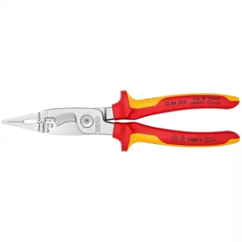 Knipex 13 86 200 pinza a becco piatto tondo