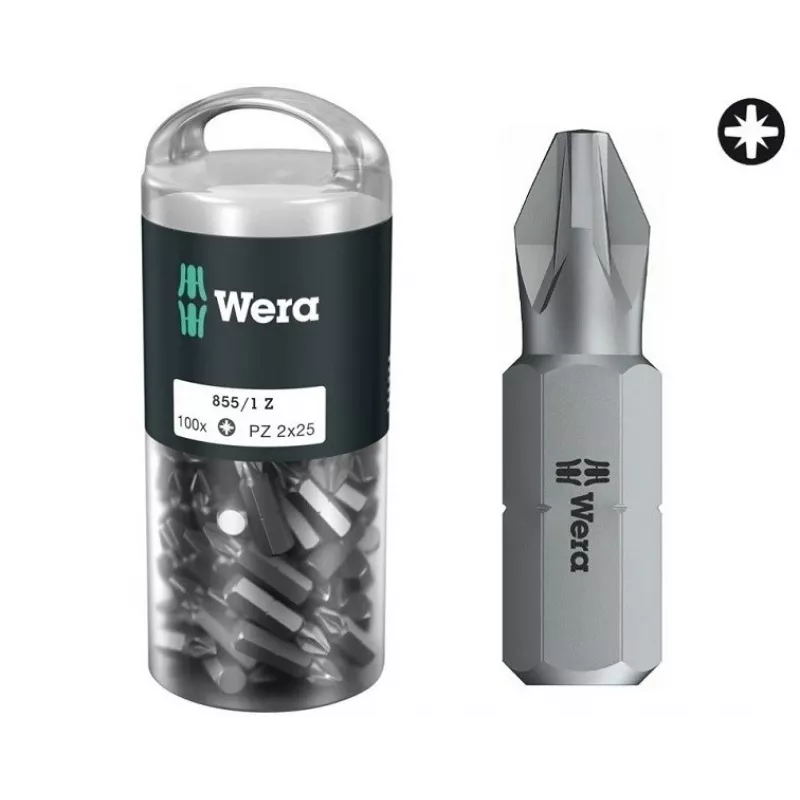 Set di punte per cacciavite Wera 855/1 Z DIY 100 SiS