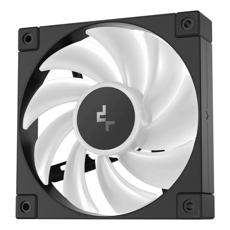DeepCool FD12 ARGB R-FD12-BKAPN3-G ventole per case, 120 mm (120x120x25), 12 V, confezione da 3, nere