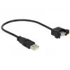 Cavo USB DeLOCK 85462 USB 2.0 0,25 m nero