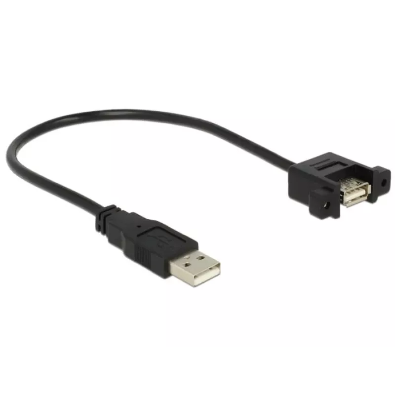Cavo USB DeLOCK 85462 USB 2.0 0,25 m nero