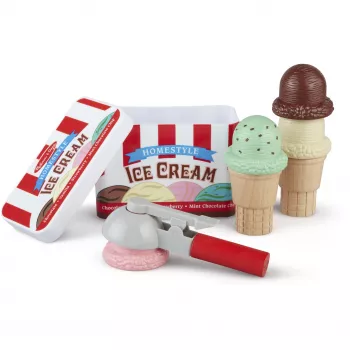 Melissa & Doug Scoop & Stack set gelato cucina giocattolo