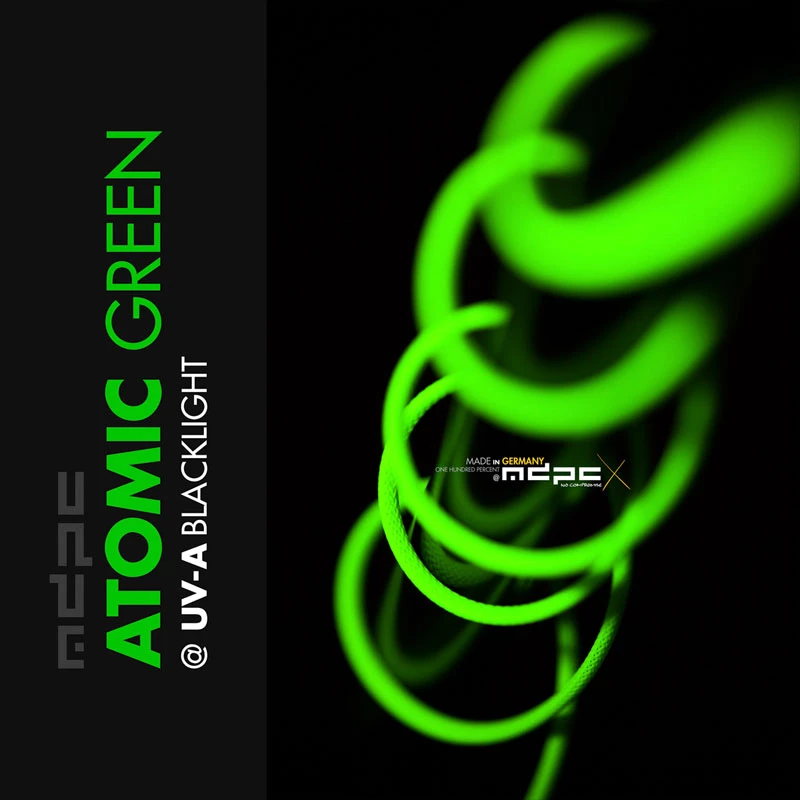 Guaina MDPC-X Medium - Atomic-Green UV, 1m