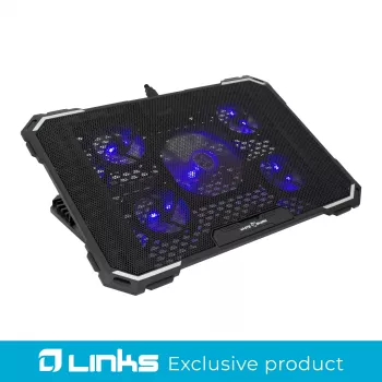 Base di raffreddamento per laptop White Shark GCP-20 Ice Ghost — leggera, durevole, modello ICE-GHOST
