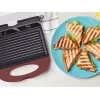 Tostapane Beper P101TOS010, tostapane elettrico 2 fette con controllo di doratura regolabile