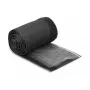 Guaina intrecciata schermante EMI con chiusura in velcro resistente al calore 1 m x 20 mm nero