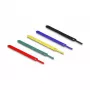 Fascetta fermacavi a strappo DeLOCK 19076 150x12mm colori assortiti set da 10