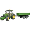 Modello trattore BRUDER John Deere 5115 M con rimorchio ribaltabile