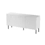 Cassettiera Cama Meble JUNGLE 152x40.5x74.5 cm bianco opaco con gambe nere