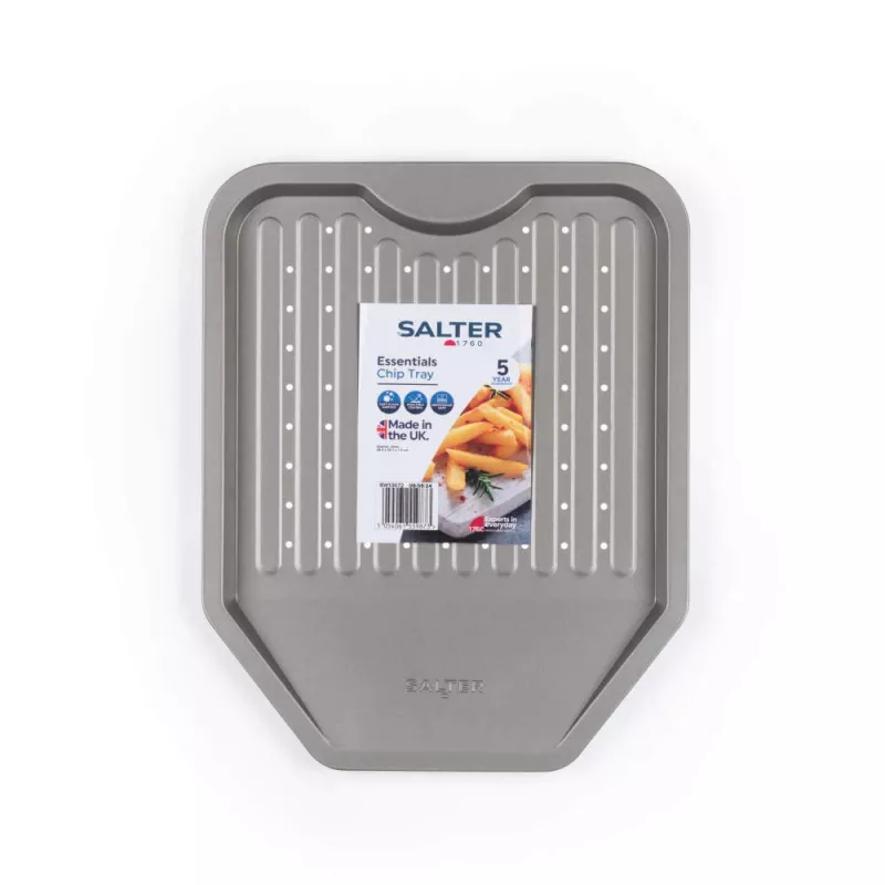 Accessorio da cucina Salter Chip Tray BW13672 antiaderente, lavabile in lavastoviglie