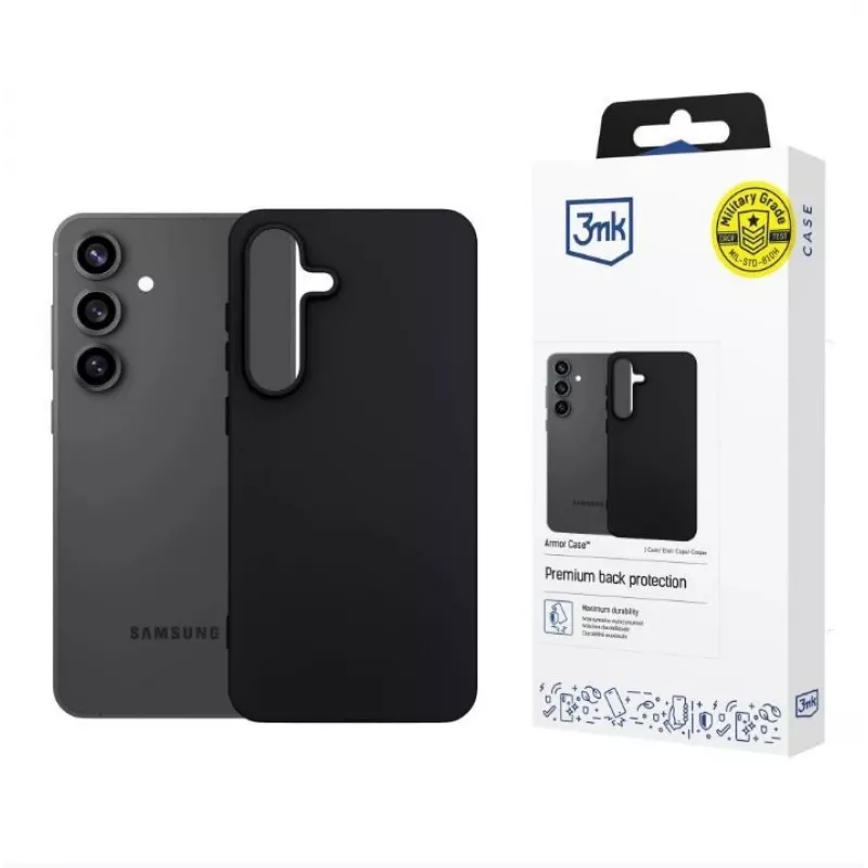 Custodia protettiva 3MK per Samsung Galaxy S25 FE – finitura opaca, profilo sottile