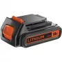 Batteria Black & Decker BL1518-XJ — 18V Li-Ion 1,5Ah, rosso, 1 pezzo