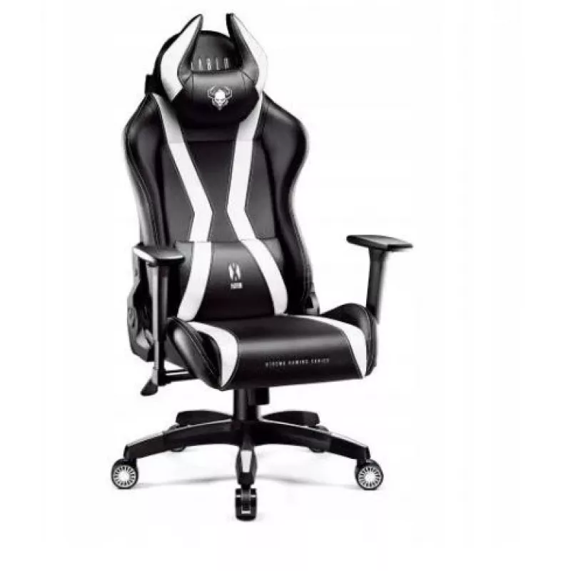 Diablo X-HORN 2.0. Sedia gaming normale nero-bianco