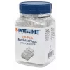 Intellinet 502375 connettore per fili RJ-45 trasparente