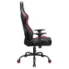 Sedia da ufficio Subsonic SA5609-AC1 seduta imbottita schienale imbottito nero rosso