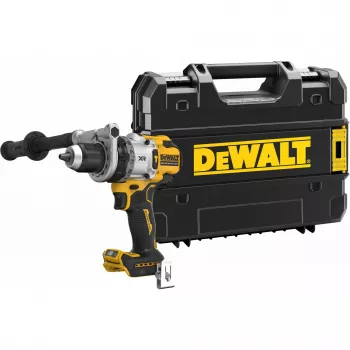 DeWalt DCD1007NT-XJ trapano avvitatore a percussione a batteria 18 V XR, motore brushless, 2250 giri/min, mandrino autoserrante 13 mm, 169 Nm, 1,85 kg, senza batteria