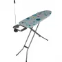 Asse da stiro a grandezza naturale Vileda 163316 — piano 1200x380 mm, altezza regolabile 75–96 cm, gambe in acciaio inox, appoggio ferro da stiro