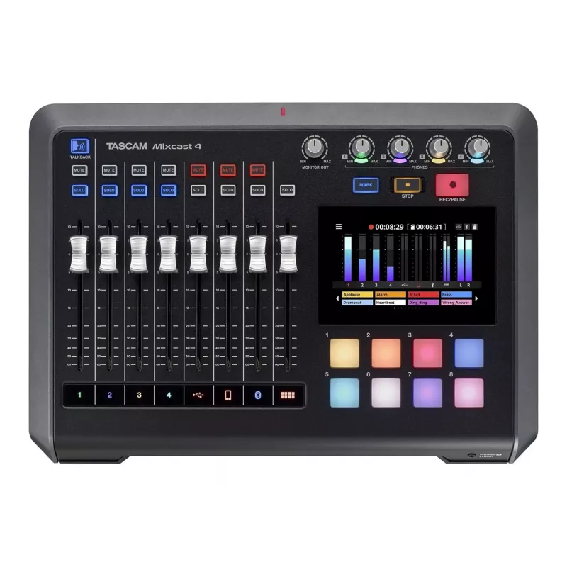 Tascam Mixcast 4 – mixer per registrazioni podcast