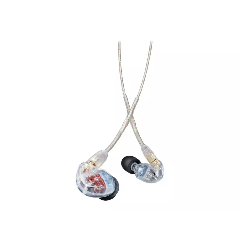 Shure SE535 cuffie con filo in-ear palco/studio trasparente