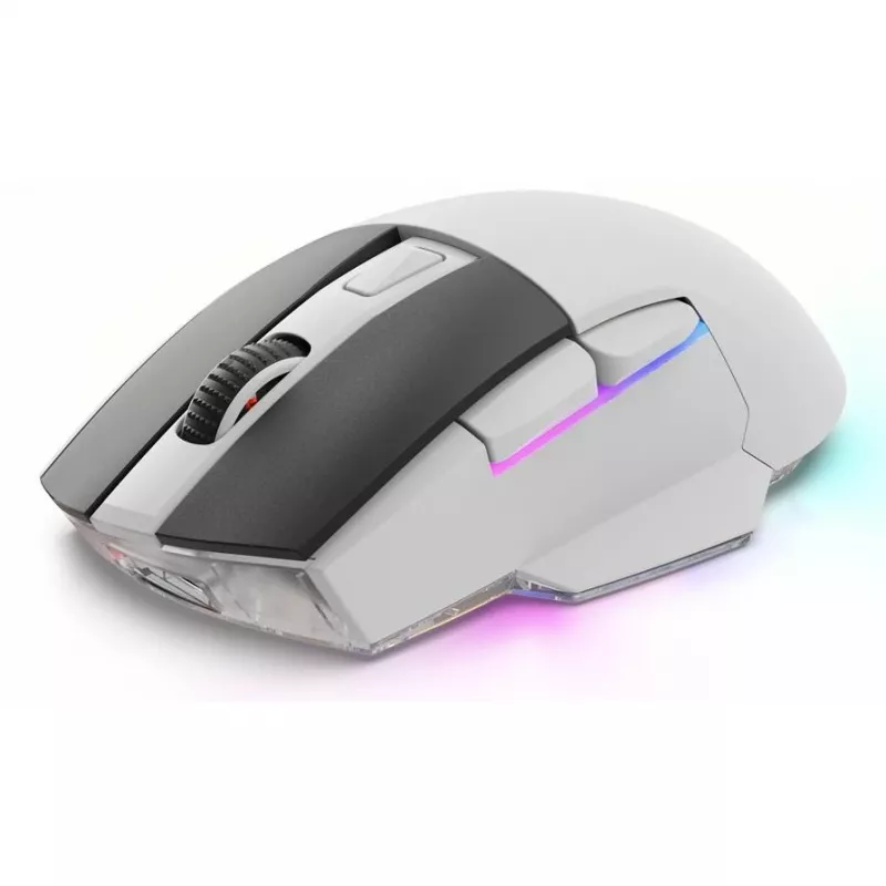 Sharkoon SGM50W mouse gaming per destrimani RF wireless + USB Type-A ottico 6400 DPI