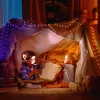 Festa luminosa LED Twinkly TWD200STP-TEU striscia multicolore per interni, distanza 5 cm, IP20, cavo trasparente