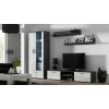 Cama supporto TV SOHO 180 grigio/bianco lucido