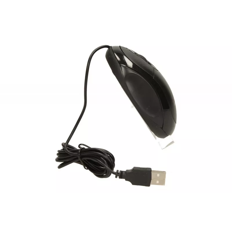 Logic Lm-11 - Mouse - ottico - con filo - USB - nero