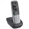 Gigaset E560 telefono DECT telefono con display del numero nero, argento