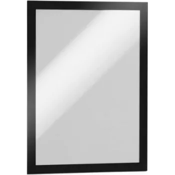 Durable DURAFRAME A4 Cornice informativa magnetica autoadesiva, nero