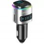 Trasmettitore FM 4smarts 456201 accendisigari nero argento AM FM Bluetooth