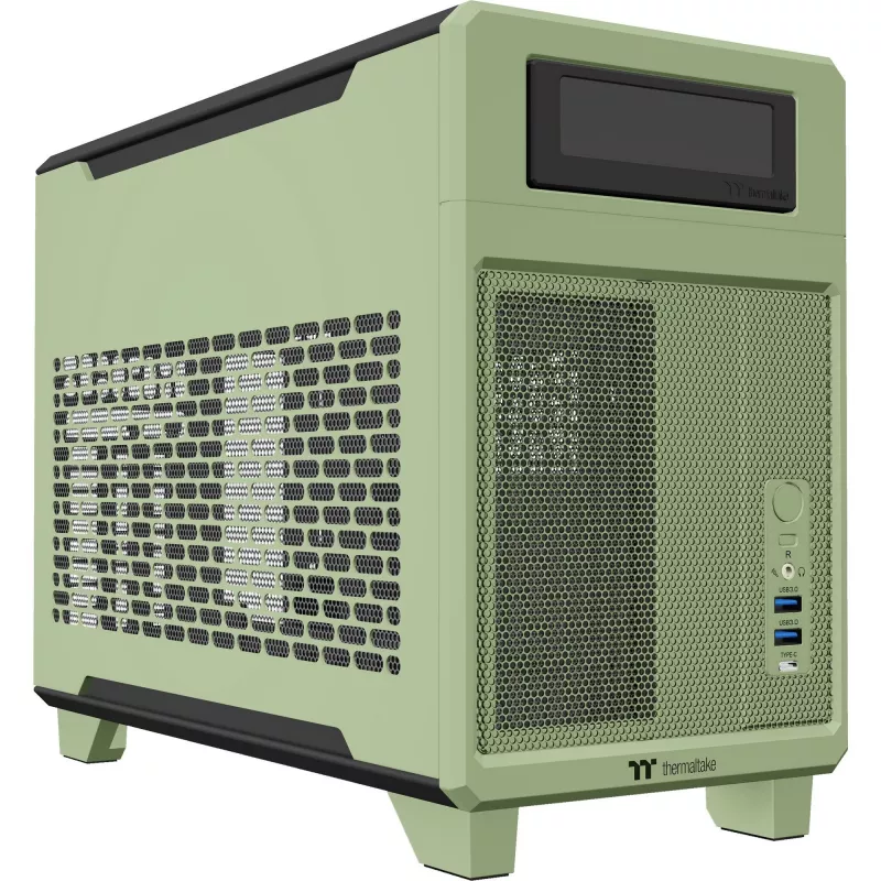 Case PC Thermaltake TR100 Mini Tower verde