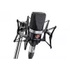 Neumann TLM 102 MT Studio-Set – microfono a condensatore a diaframma largo con ragno, nero