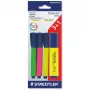 Evidenziatore Staedtler Textsurfer classic 364 4 pezzi punta a scalpello verde rosa bianco