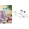 Set posate Esmeyer Sylvia 12 pezzi — acciaio inox cromato, lavabile in lavastoviglie