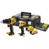 Kit combinato utensili DeWALT DCK2062E2T-QW, mandrino 1/4